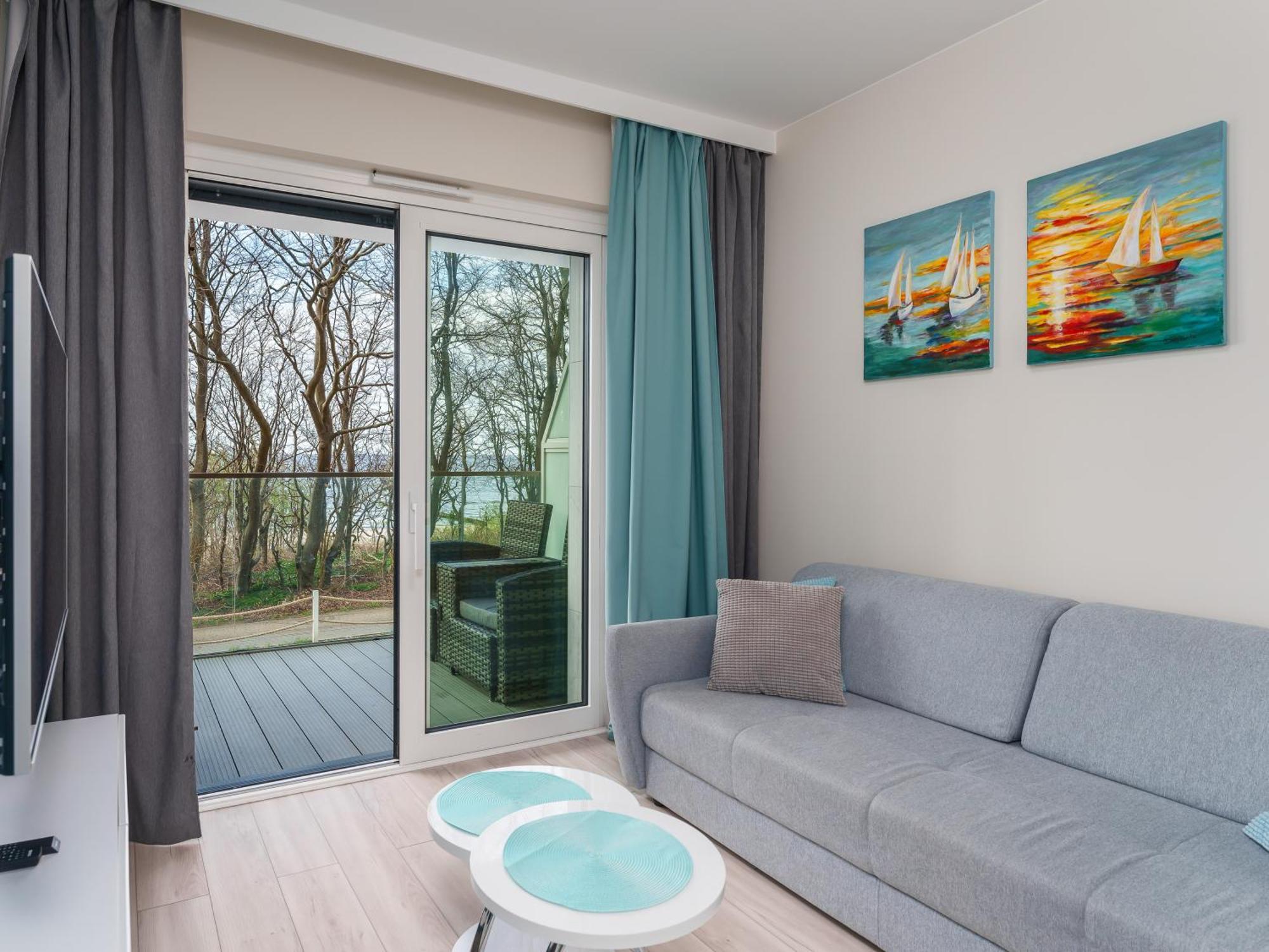 Apartament Z Widokiem Na Morze - Blekitna Perla By Perlowa Przystan Rent Sianozety Luaran gambar